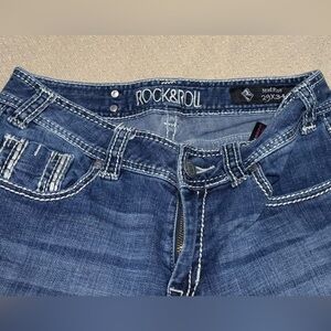 Rock & Roll Cowgirl Boot Cut Jeans 29x34